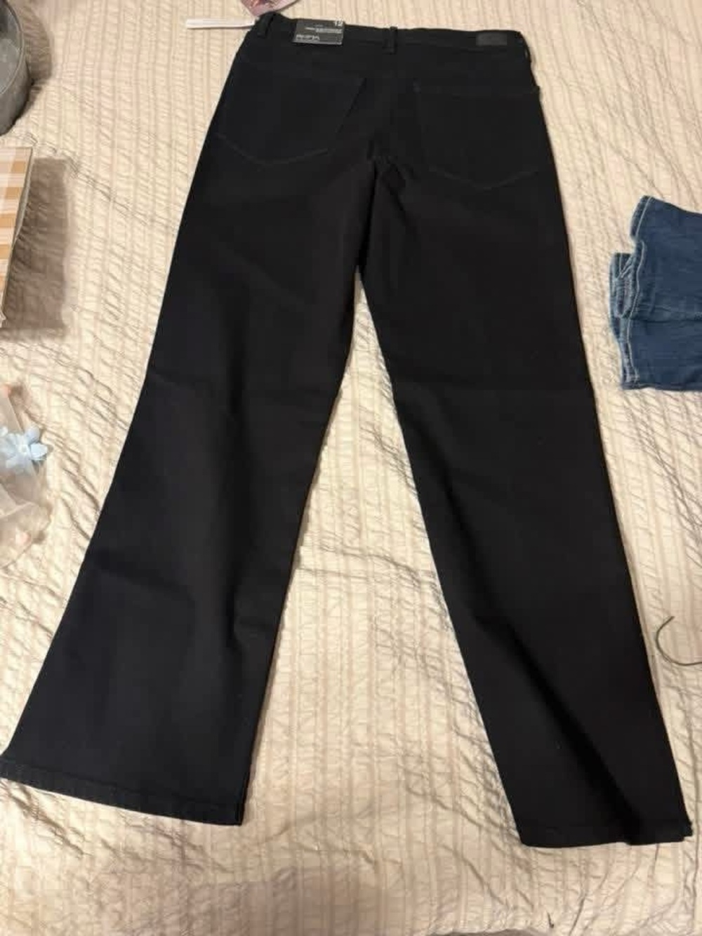 sofia by sofia vergara Black Straight-Leg Jeans